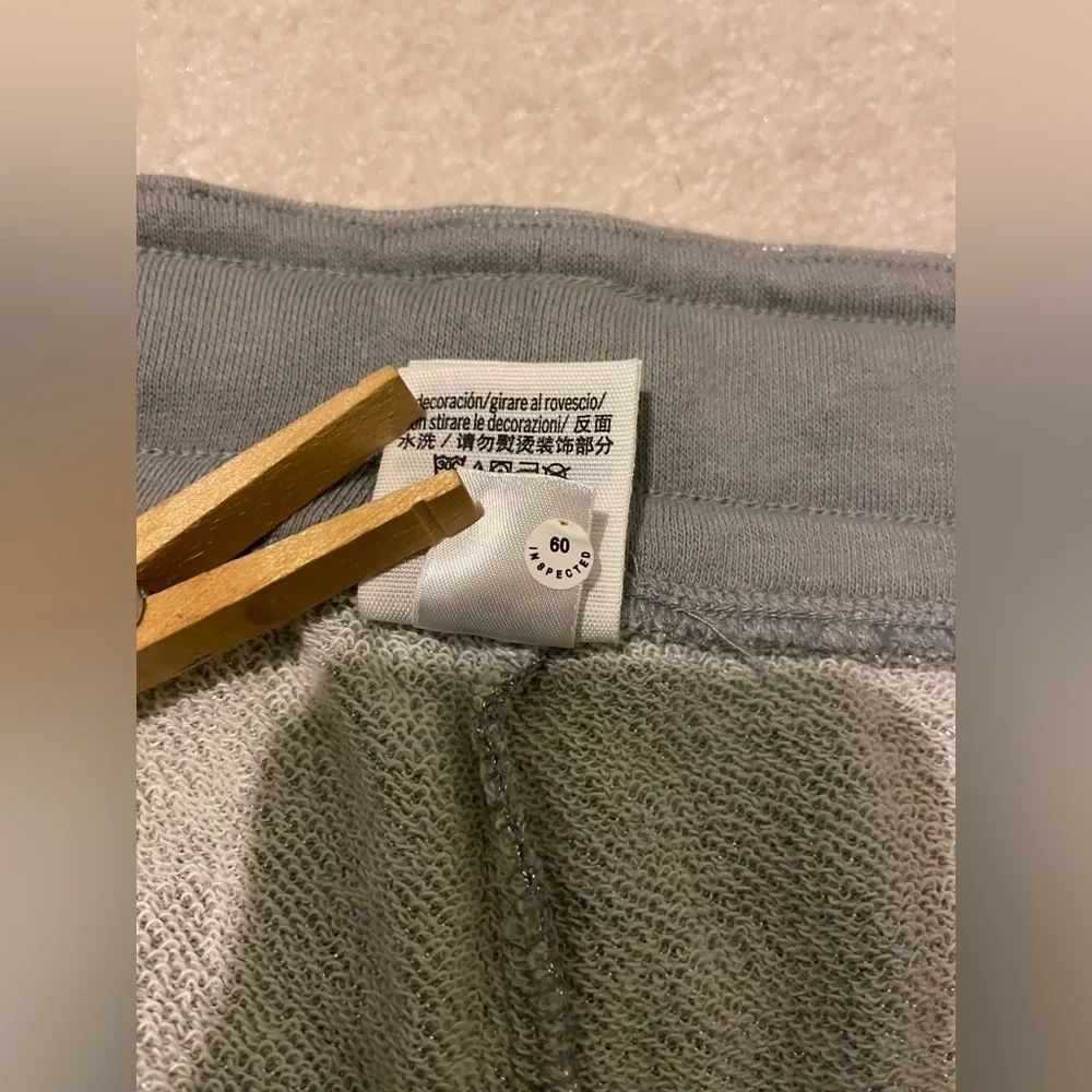 VS PINK bling metallic shine outfit SMALL joggers LARGE hoodie NWOT - Picture 13 of 13